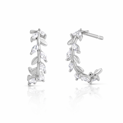 Mashha 925 silver Natkhat Noor Hoop Earrings Mashha