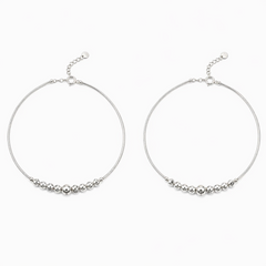 Mashha 925 Silver silvera Anklets