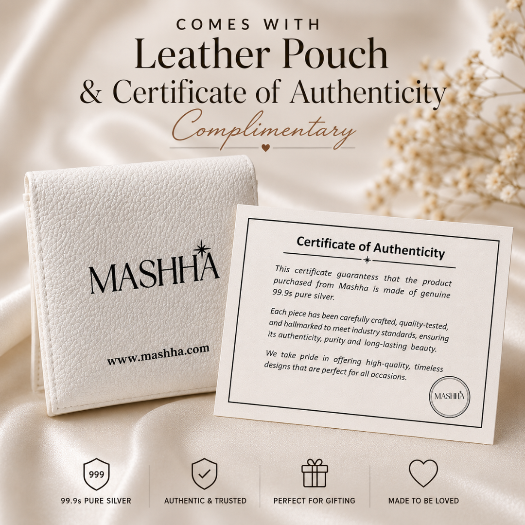 Mashha 10g Fine Silver Wedding Congratulations Coin – 999 Purity Mashha