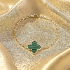 Malachite Clover  Bracelet – Mashha