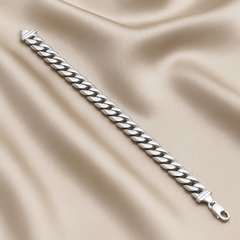 Cuban Link Sterling Silver Bracelet