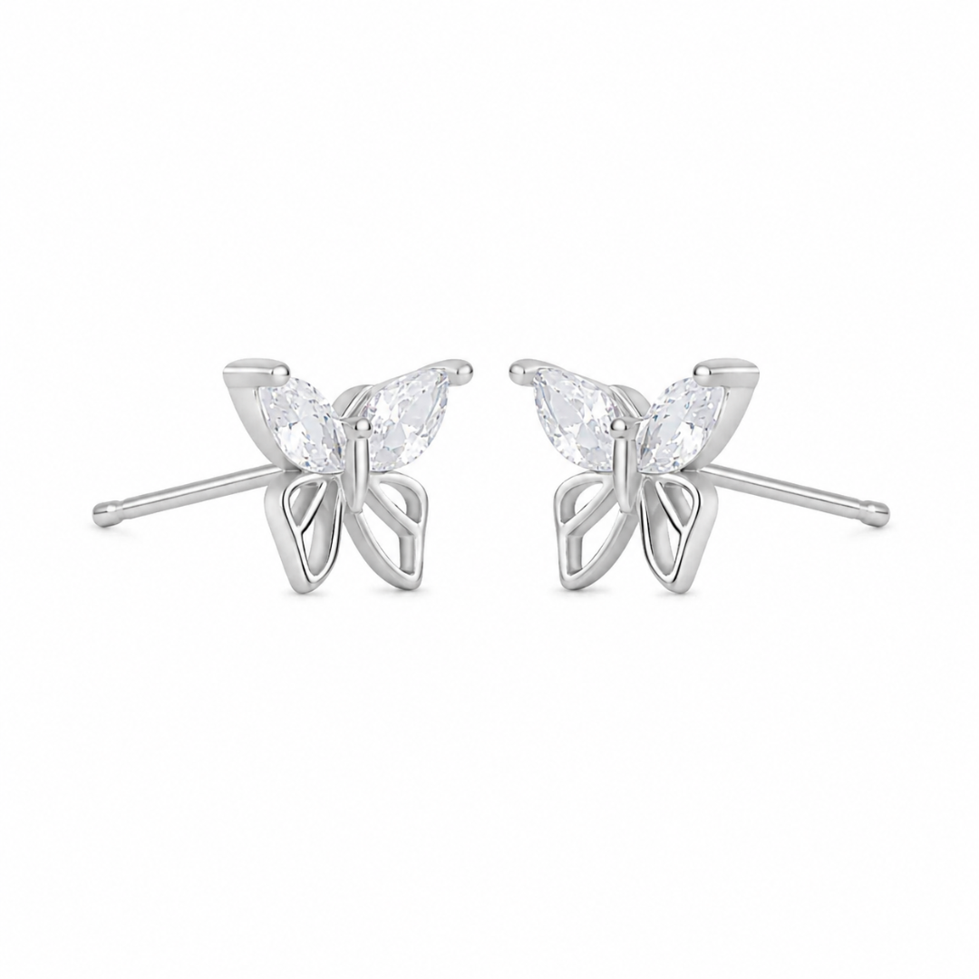 Mashha 925 Silver Let Her Fly Earrings Mashha