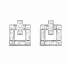 Mashha 925 Silver Bebo Mai Bebo Earrings Mashha