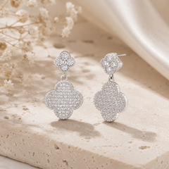 Mashha 925 Silver Gossip Girl Earrings Mashha