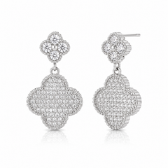 Mashha 925 Silver Gossip Girl Earrings Mashha
