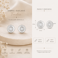 Mashha 925 Silver Mini studs Mashha