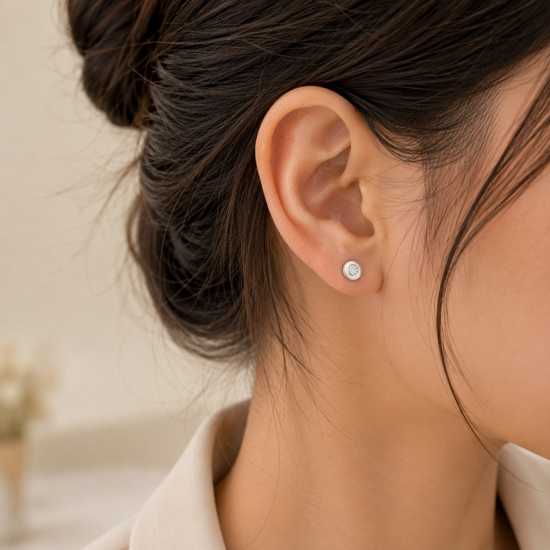 Mashha 925 Silver Mini studs Mashha