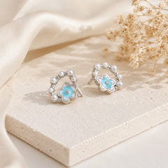 Mashha 925 Silver Simply Shorty Earrings Mashha