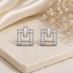 Mashha 925 Silver Bebo Mai Bebo Earrings Mashha