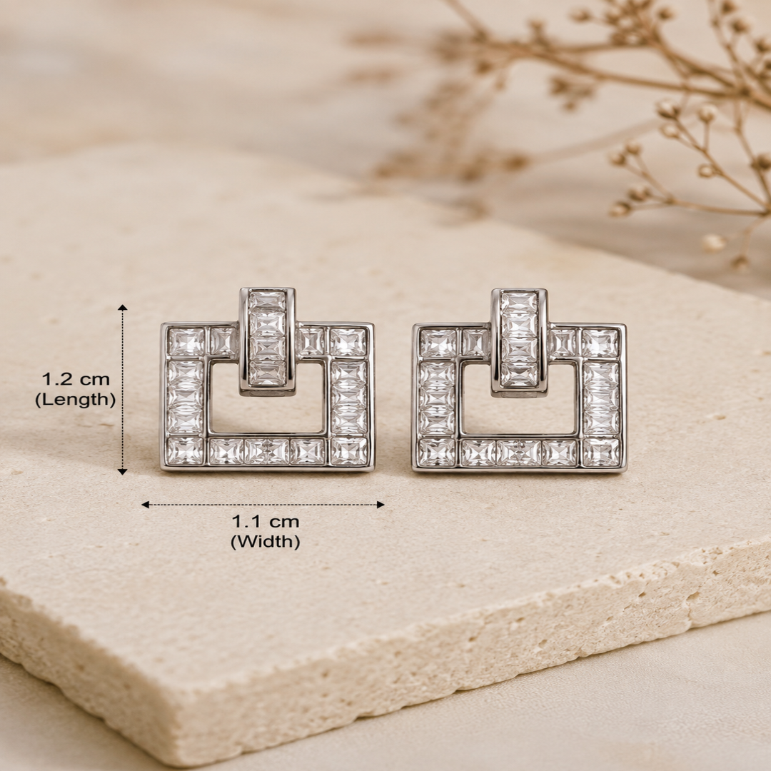 Mashha 925 Silver Bebo Mai Bebo Earrings Mashha