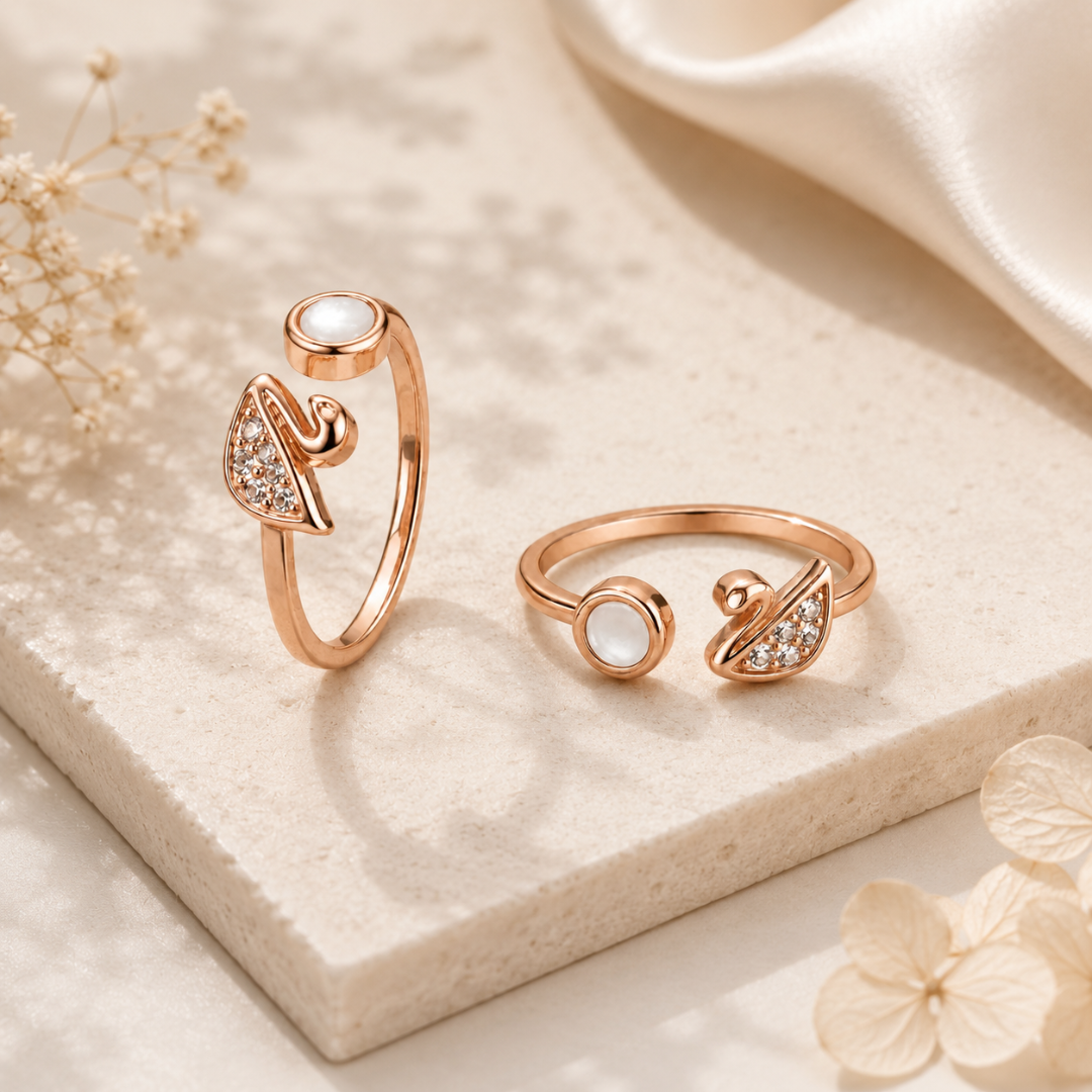 Mashha 925 silver Swanlight Toe Rings Mashha
