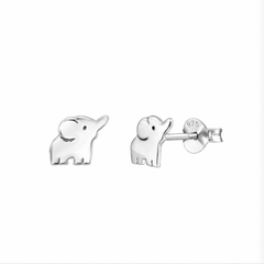 Silver Elephant 925 Silver Earrings
