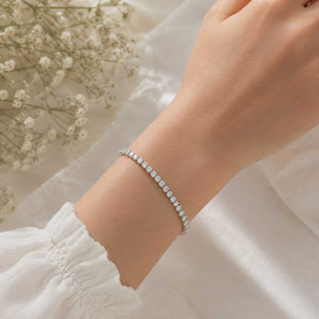Timeless Elegance Tennis Bracelet Mashha