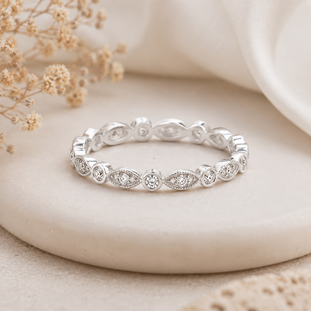 Ethereal Marquise Dot Band Mashha