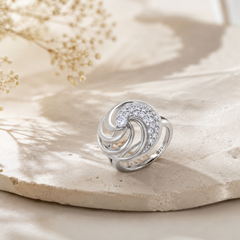 Celestial Swirl 925 Silver Ring
