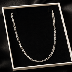 Mashha 925 Sterling Silver Titan Link Chain