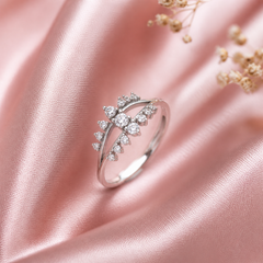 Radiant Stones Bloom Ring
