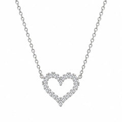 Sparkle Heart Pendant chain Mashha