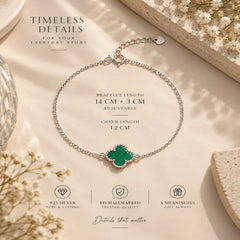 Matcha Coffee Clover  Bracelet – Mashha Mashha