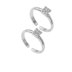 Mashha 925 Silver Classic Spark Toe Ring Mashha