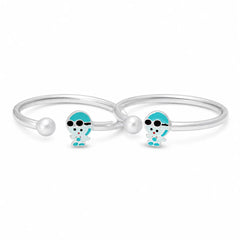 Mashha 925 Silver Cool Dude Design Silver Baby Kada Mashha