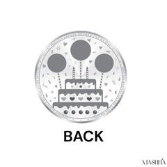 MASHHA 999 Pure Silver Birthday Coin – 10g Precious Moments Edition