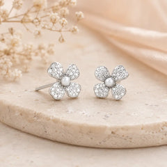 Mashha 925 Silver Garden's Girlfriend Earrings Mashha