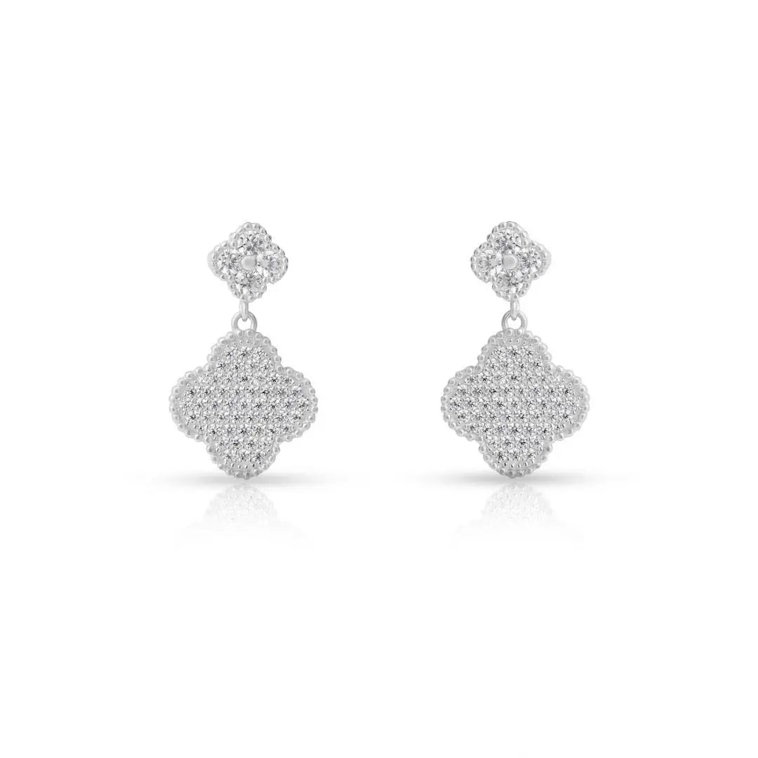 Mashha 925 Silver Gossip Girl Earrings Mashha