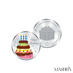 Mashha 10g Fine Silver Birthday Coin – 999 Purity