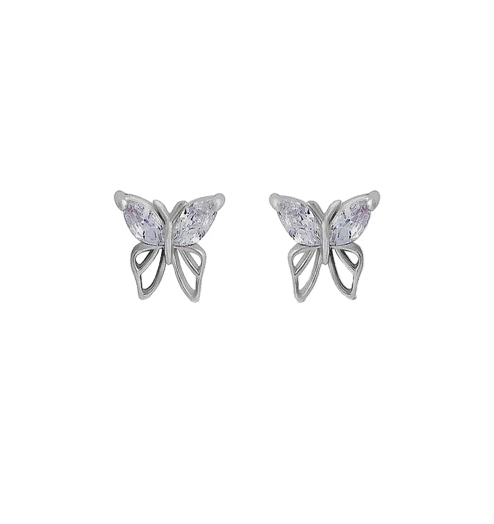 Mashha 925 Silver Let Her Fly Earrings Mashha