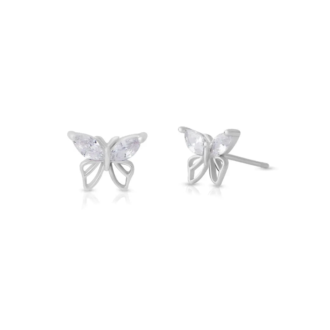 Mashha 925 Silver Let Her Fly Earrings Mashha