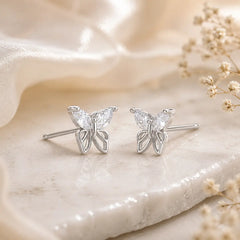 Mashha 925 Silver Let Her Fly Earrings Mashha