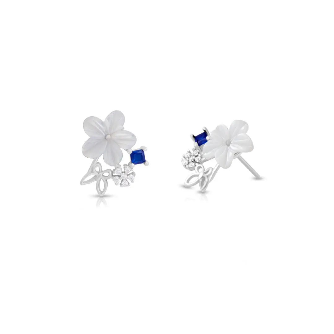 Mashha 925 Silver London Babe Earrings Mashha