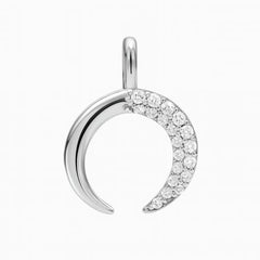 Lunar Elegance Crescent Pendant Mashha