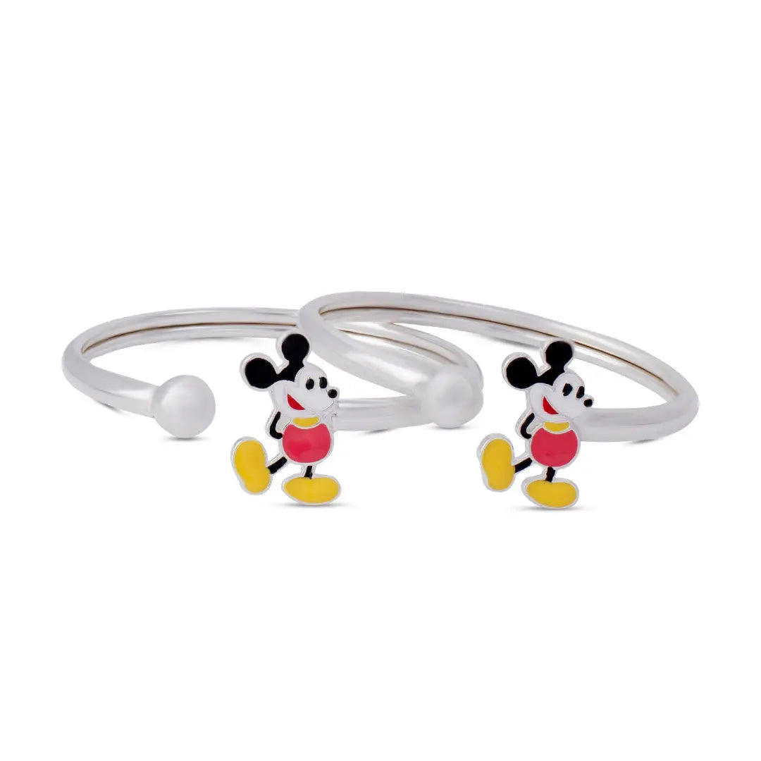 Mashha 925 silver Mickey Mouse Edition Baby Kada Mashha
