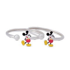 Mashha 925 silver Mickey Mouse Edition Baby Kada Mashha