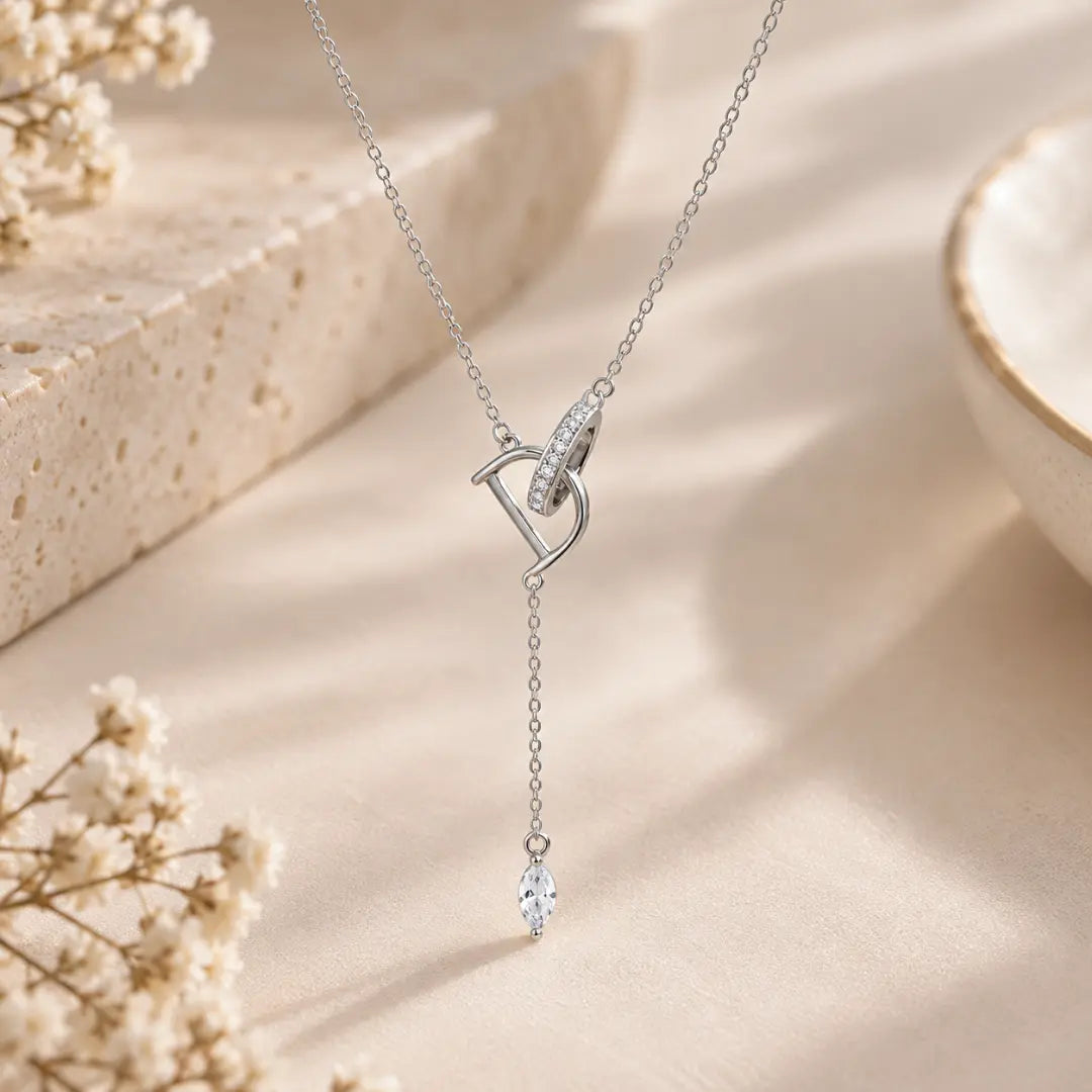 Mashha 925 Silver Do Motivation Pendant Chain Mashha