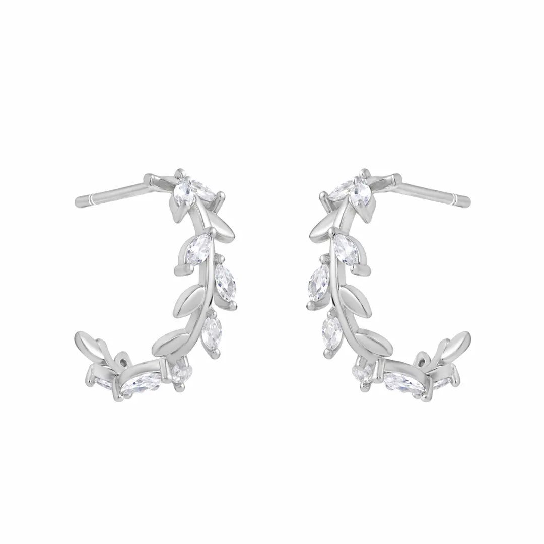Mashha 925 silver Natkhat Noor Hoop Earrings Mashha