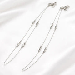 Mashha 925 Silver Nysa Sterling Anklet Mashha