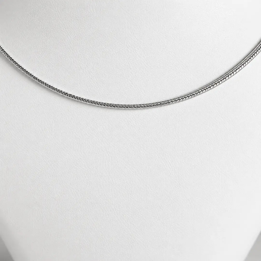 Mashha 925 Silver Rhodium Plated Milano Chain Mashha