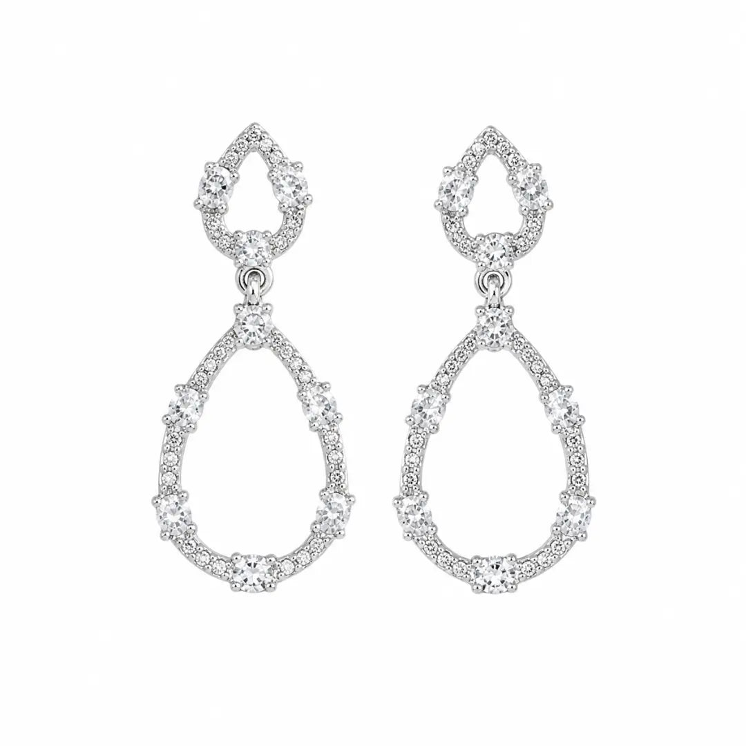 Mashha 925 Silver She Is Born Diva Earrings Mashha