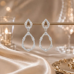 Mashha 925 Silver She Is Born Diva Earrings Mashha