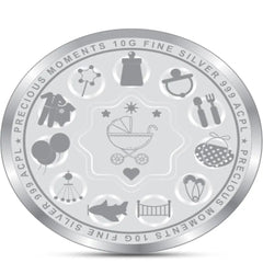 Mashha  10 G-999 Silver Baby Moments Coin Mashha