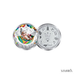 Mashha  10 G-999 Silver Baby Moments Coin Mashha