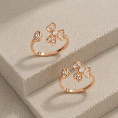 Mashha 925 Silver Bloom Charm Toe Ring Mashha
