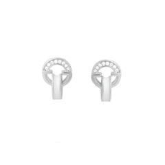 Mashha 925 Silver Office 9 to 5 Earrings Mashha