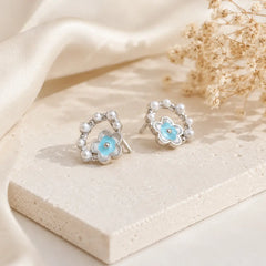 Mashha 925 Silver Simply Shorty Earrings Mashha