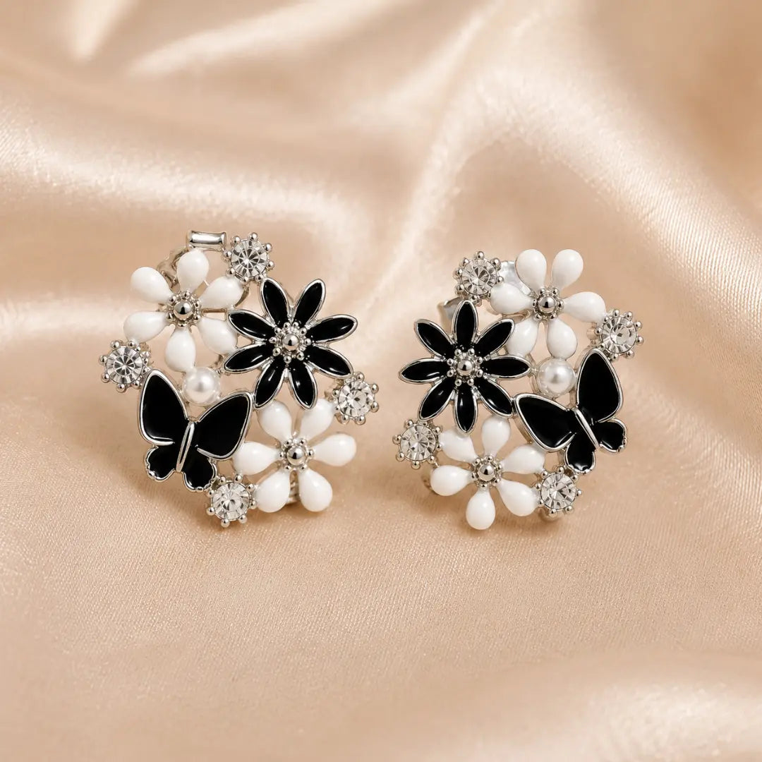 Mashha 925 Silver The Blooming way Earrings Mashha