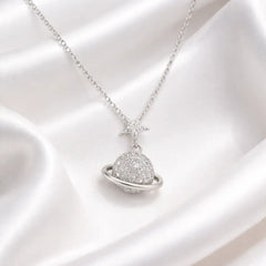 Mashha 925 Silver Cosmic Love Pendant Mashha