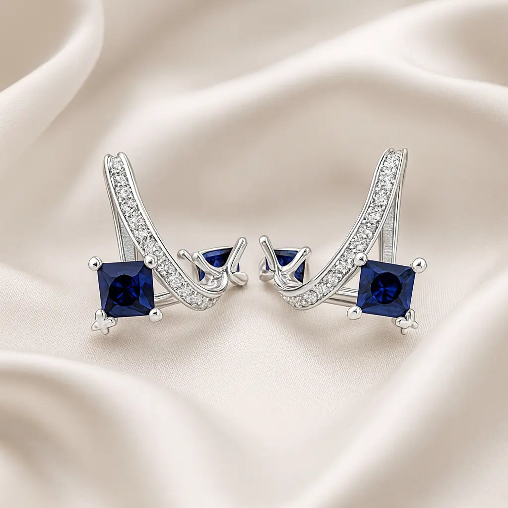 Mashha 925 Silver Sohni Kudi Earrings Mashha